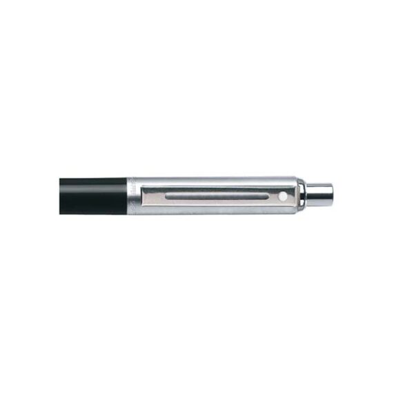 Sheaffer® Sentinel Black and Chrome Ballpoint Pen With Chrome Trims - Image 3