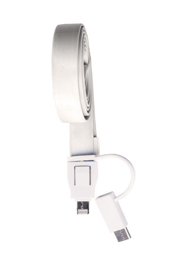 LANLAN-C  3-In-1 Charging Cable With Lanyard