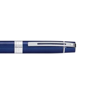 Sheaffer® 300 Glossy Blue with Chrome Trims Ballpoint Pen - Image 3