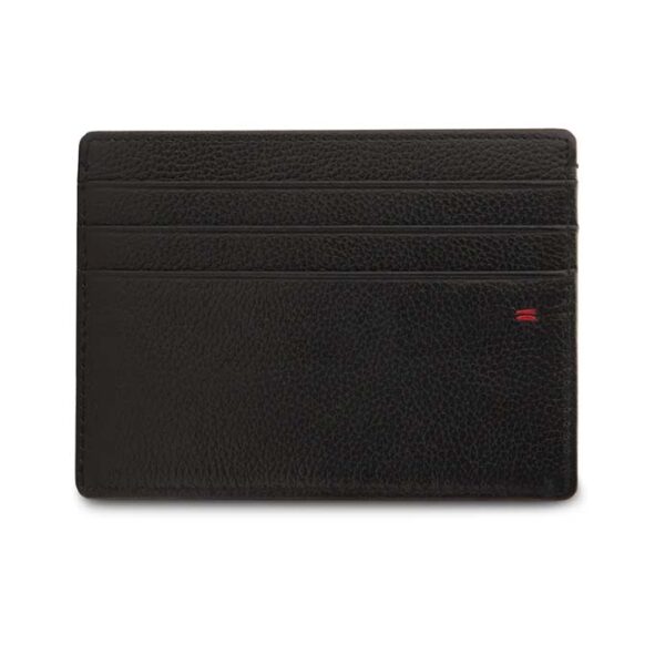 Glossy Black 300 Ballpoint Pen with Chrome Trims and Credit Card Holder - Image 4