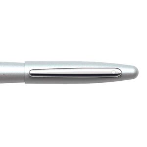 Sheaffer® VFM Strobe Silver Fountain Pen With Chrome Trims - Fine - Image 3