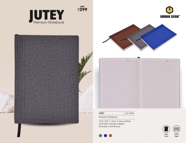 JUTEY - Premium Notebook