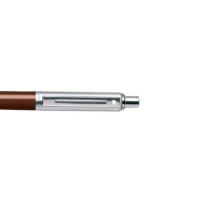 Sheaffer® Sentinel Coffee Brown and Chrome Ballpoint Pen With Chrome Trims - Image 4