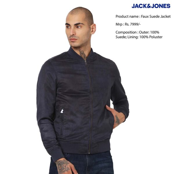 Faux Suede Jacket