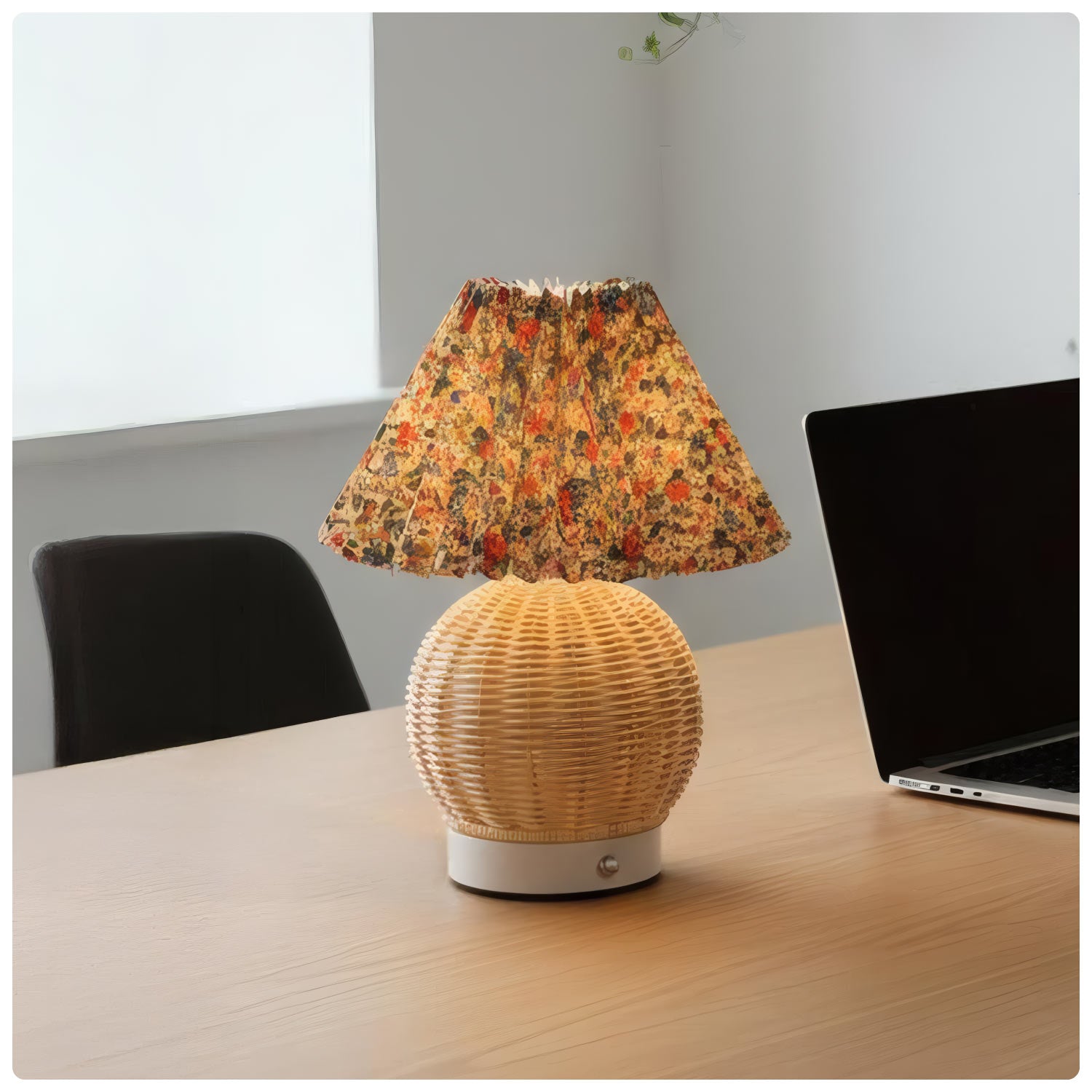 Charm Cane Bamboo Lamp - Image 2