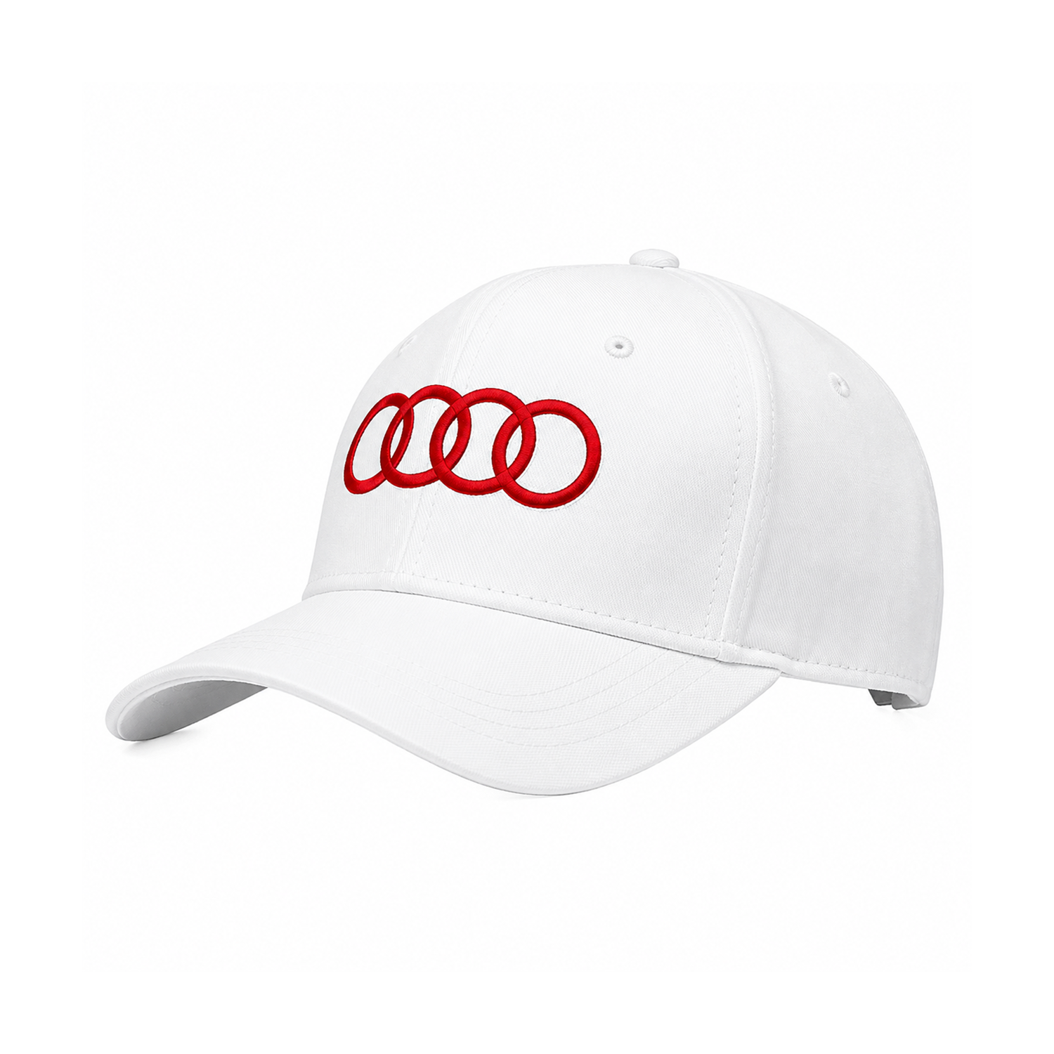 Premium Cap with Sandwich Front Flap AD_white