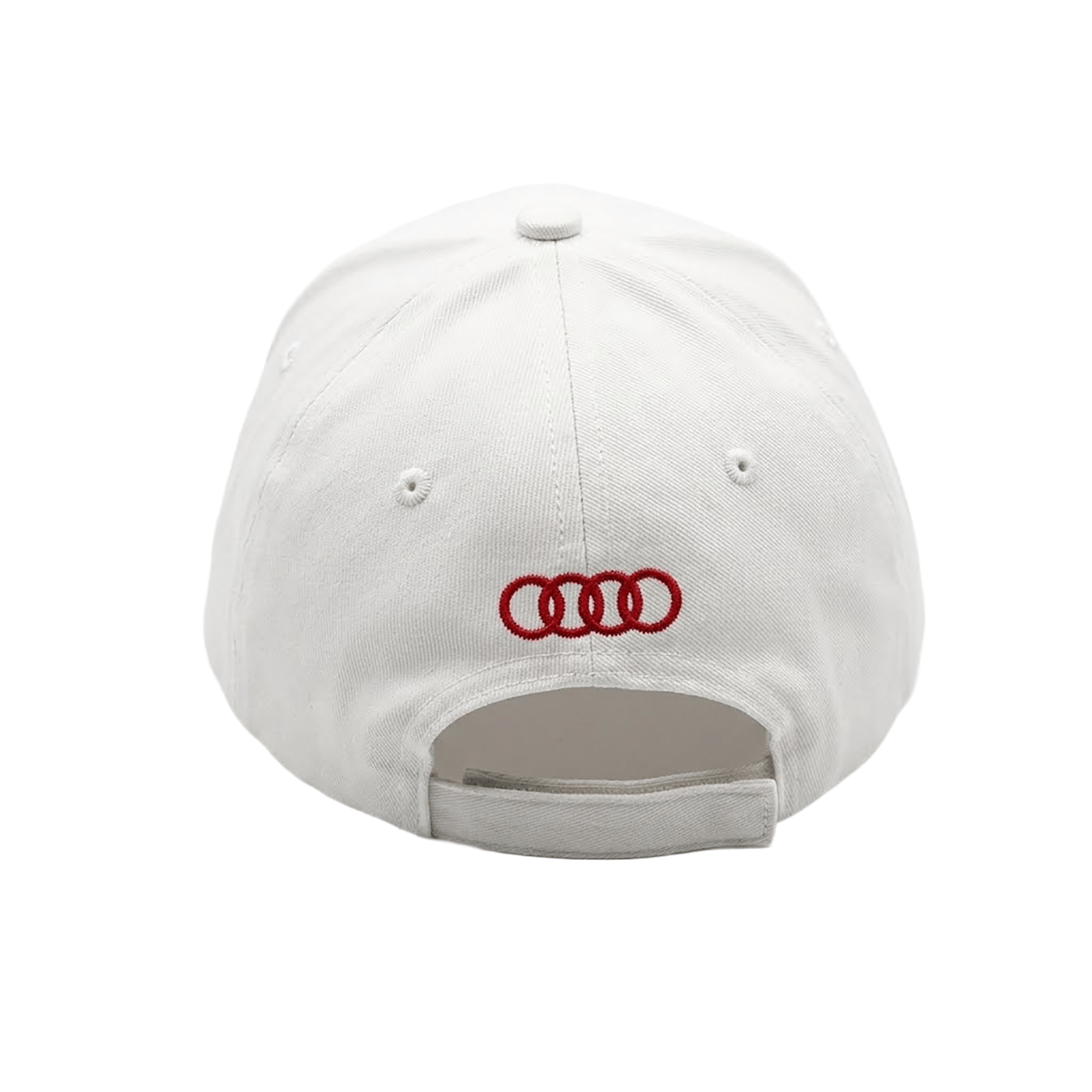 Premium Cap with Sandwich Front Flap AD_white - Image 3