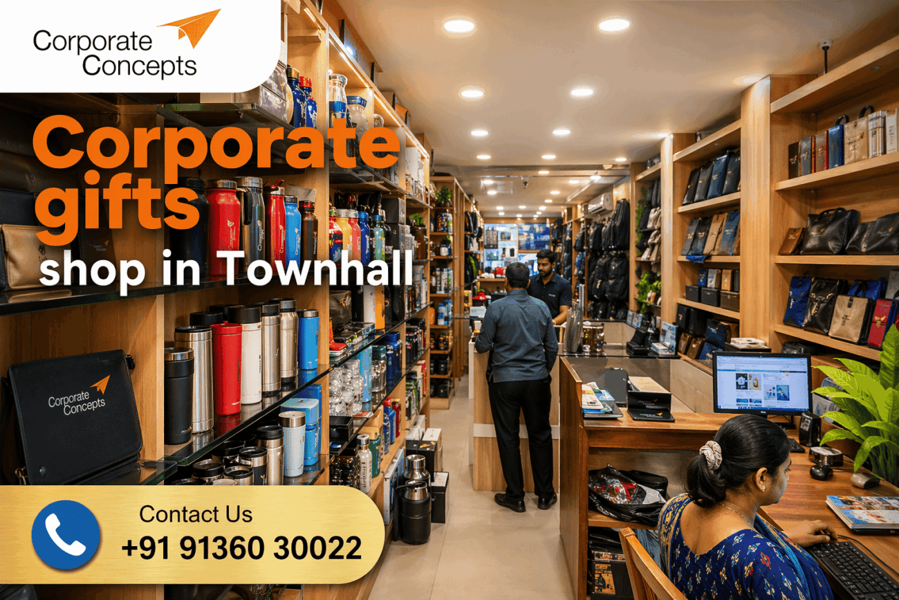 Corporate Gifts Shop in Town hall